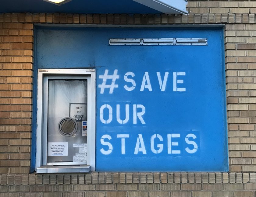 9:30 Club awaits live concerts.