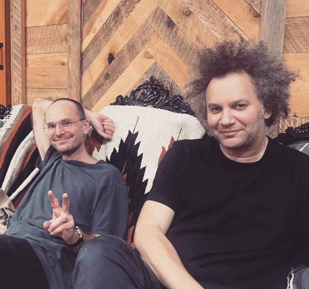 Tyondai Braxton & Ben Vida (Photo Credit: Joey Weiss)